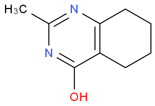 2-甲基-5,6,7,8-四氢喹唑啉-4-醇化学结构式