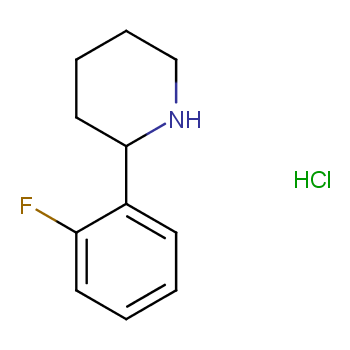2-(2-Fluorophenyl)piperidine hydrochloride  