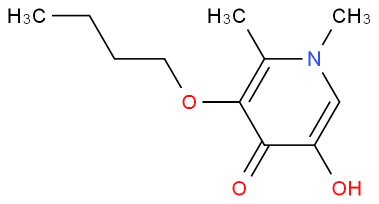 (9Ci)-3-丁氧基-5-羟基-1,2-二甲基-4(1H)-吡啶酮