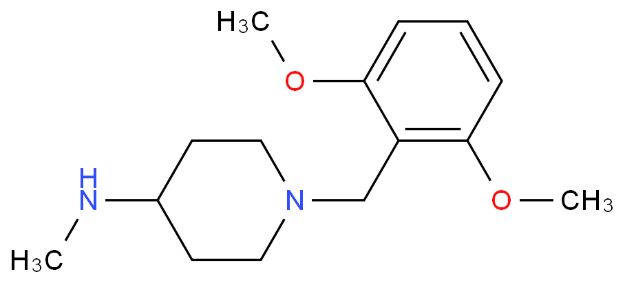 1-(2,6-二甲氧基苄基)-N-甲基哌啶-4-胺