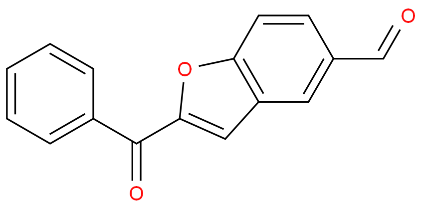 2-苯甲酰基-1-苯并呋喃-5-甲醛 CAS号:120973-72-0科研及生产专用 高校及研究所支持货到付款