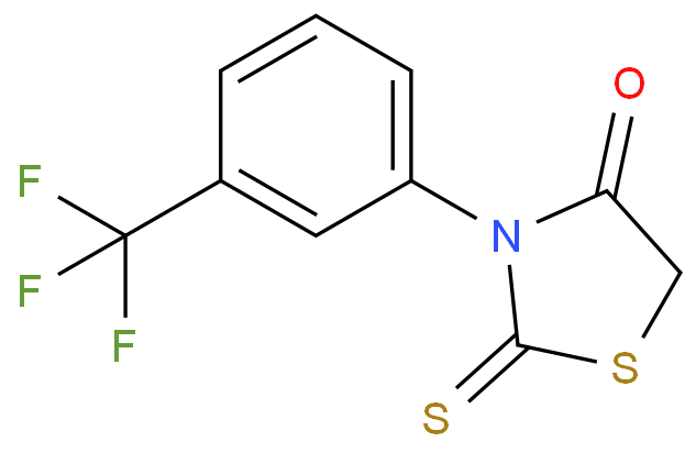 2-THIOXO-3-(3-TRIFLUOROMETHYLHENYL)-THIAZOLIDIN-4-ONE