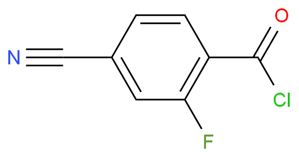 4-cyano-2-fluorobenzoyl chloride