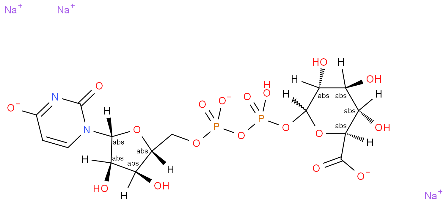 63700-19-6|尿苷5′-二磷酸葡萄糖醛酸三钠盐|MedBio|上海|科研试剂 产品图片
