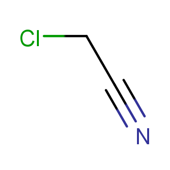 氯乙腈化学结构式