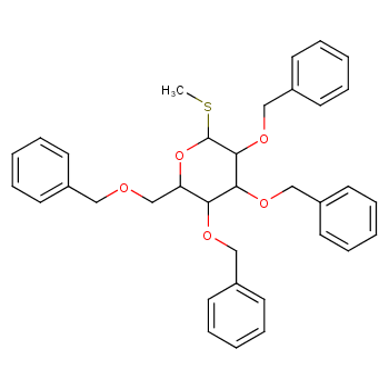 Methyl2,3,4,6-tetra-O-benzyl-a-D-thiogalactopyranoside
