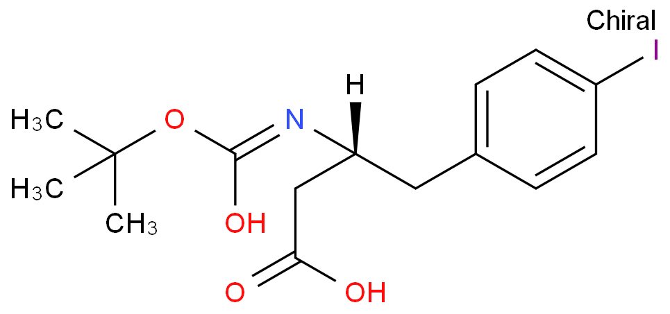 [Perfemiker]Boc-(R)-3-氨基-4-(4-碘苯基)-丁酸,95%