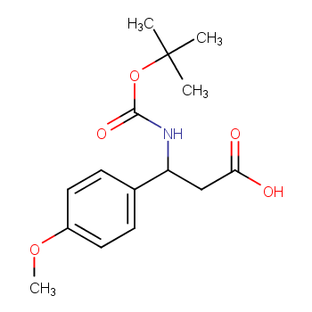 (R)-Boc-4-甲氧基-beta-苯丙氨酸 CAS号:500788-87-4科研及生产专用 高校及研究所支持货到付款