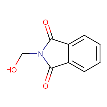 N-羟甲基邻苯二甲酰亚胺，CAS号：118-29-6 产品图片