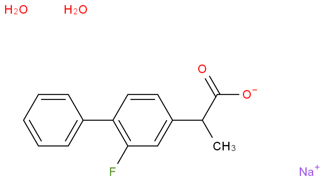 Sodium 2-fluoro-alpha-methyl[1,1'-biphenyl]-4-acetate  