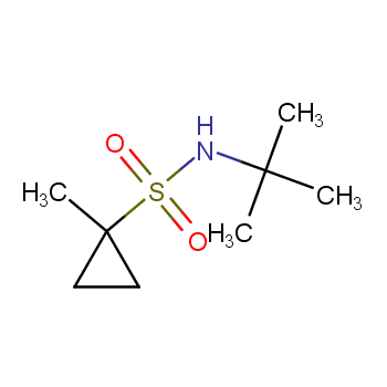 1-METHYL-CYCLOPROPANESULFONIC ACID TERT-BUTYLAMIDE