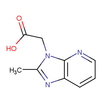 2-(2-methyl-3H-imidazo[4,5-b]pyridin-3-yl)acetic acid  