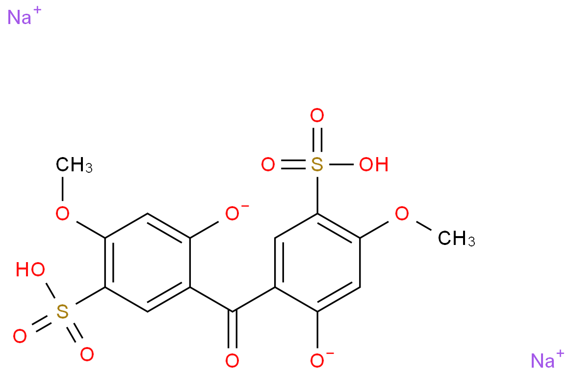 disodium,4-hydroxy-5-(2-hydroxy-4-methoxy-5-sulfonatobenzoyl)-2-methoxybenzenesulfonate