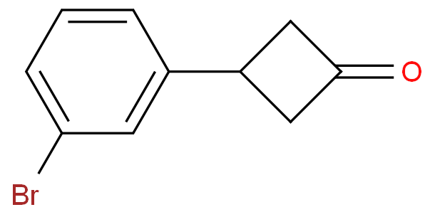 3-(3-bromophenyl)cyclobutan-1-one