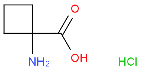 环丁氨酸盐酸盐化学结构式