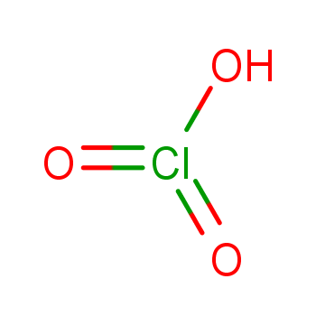 氯酸溶液化学结构式