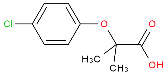 氯贝酸化学结构式