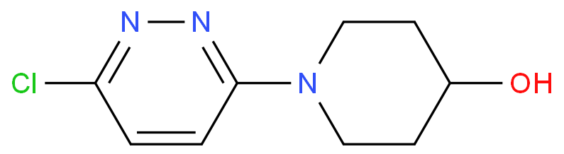 1-(6-Chloropyridazin-3-yl)piperidin-4-ol;1-(6-Chloropyridazin-3-yl)-4-hydroxypiperidine