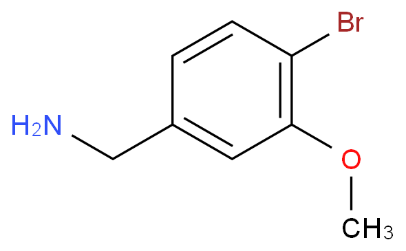 (4-溴-3-甲氧基苯基)甲胺CAS号1261448-82-1