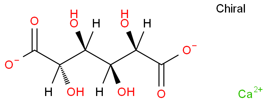 葡萄糖二酸化学结构式