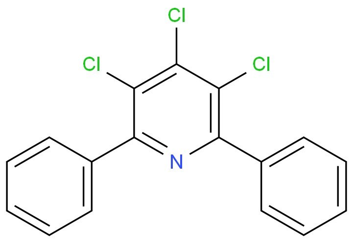 3,4,5-trichloro-2,6-diphenylpyridine  