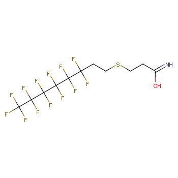 3-(3,3,4,4,5,5,6,6,7,7,8,8,8-十三氟辛硫基)丙酰胺