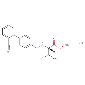 N-[(2'-Cyano[1,1'-biphenyl]-4-yl)methyl]-L-valine methyl ester hydrochloride  