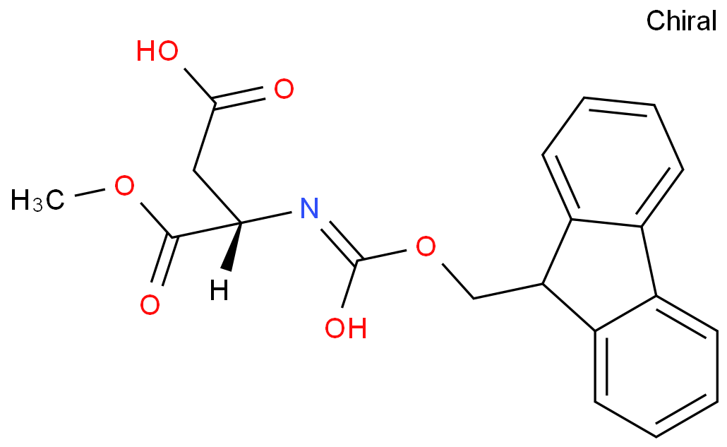 (S)-3-((((9H-芴-9-基)甲氧基)羰基)氨基)-4-甲氧基-4-氧代丁酸