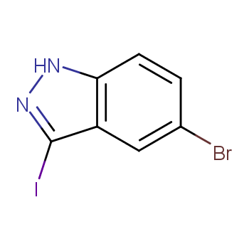 5-溴-3-碘-1H-吲唑