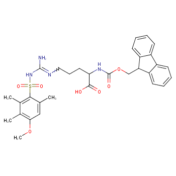 N-Fmoc-N-(4-Methoxy-2,3,6-Trimethylbenzenesulfonyl)-L-Arginine