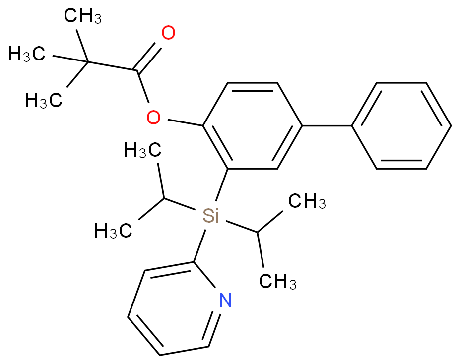 2,2dimethylpropanoic acid [2[di(propan2yl)(2pyridinyl)silyl]4