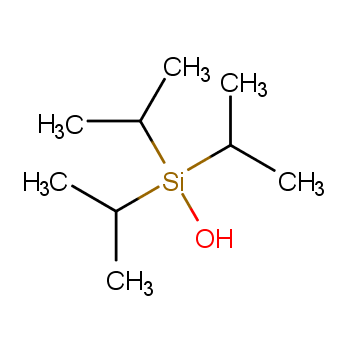 三异丙基硅烷醇化学结构式