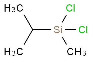 异丙基甲基二氯硅烷化学结构式