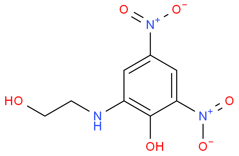 2-羟乙基苦氨酸化学结构式