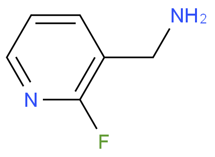 2-氟-3-吡啶甲基甲胺化学结构式