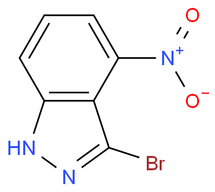 3-溴-4-硝基-1H-吲唑