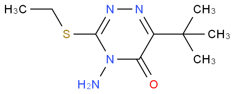 乙嗪草酮化学结构式