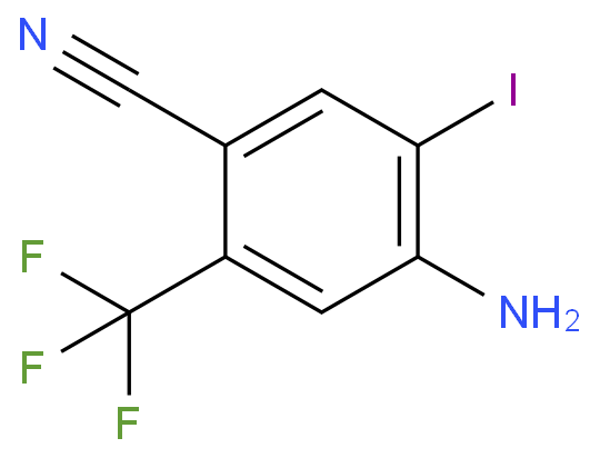 4-氨基-5-碘-2-(三氟甲基)苯腈 CAS号:852569-35-8科研及生产专用 高校及研究所支持货到付款