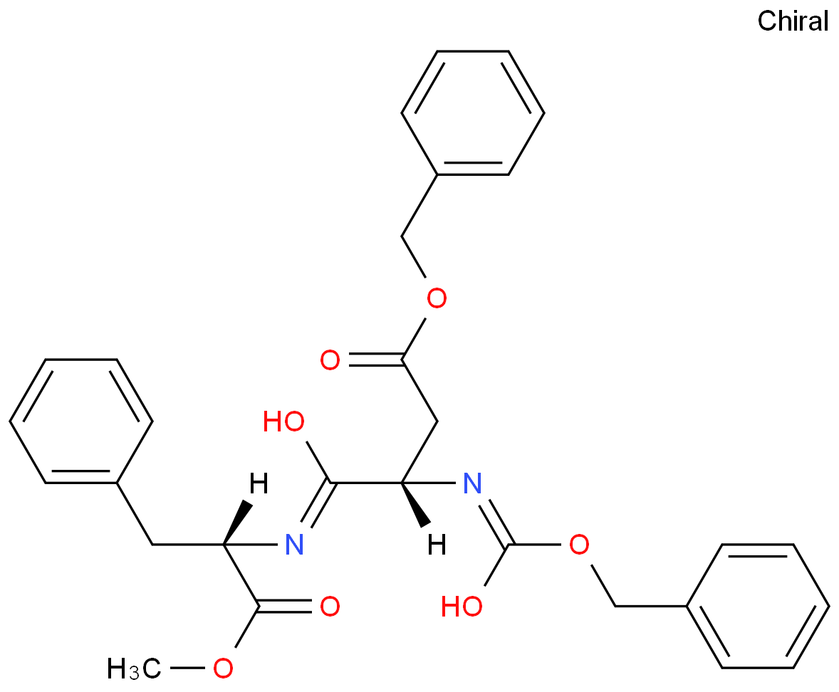 N-Benzyloxycarbonyl-O-benzoyl Aspartame