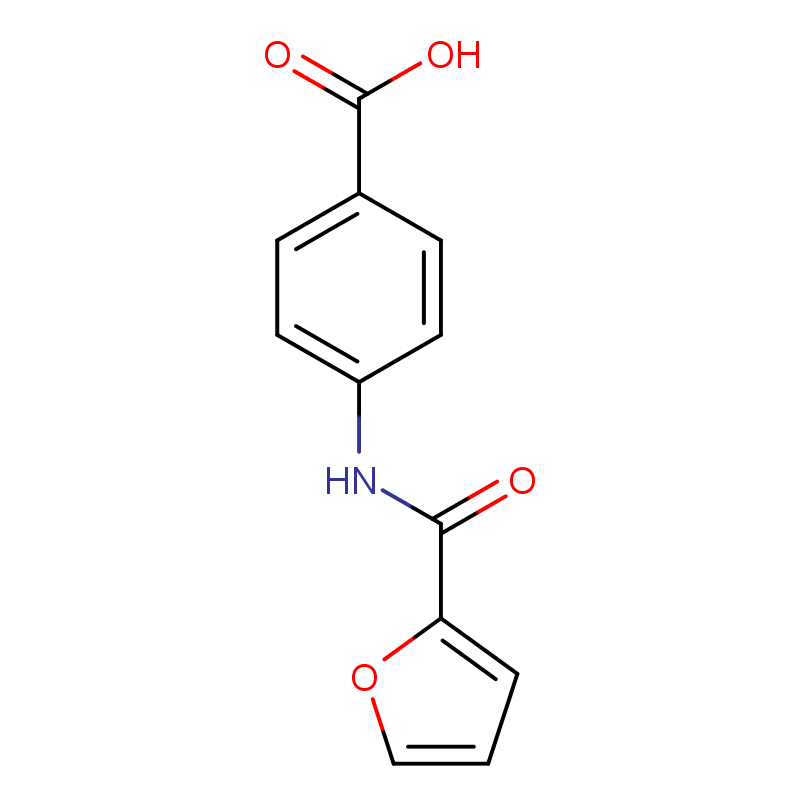 4-(2-呋喃甲酰基氨基)苯甲酸 CAS号:5768-34-3科研及生产专用 高校及研究所支持货到付款