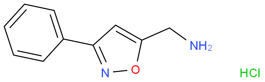 (3-phenylisoxazol-5-yl)methylamine hydrochloride