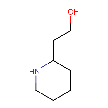 2-哌啶乙醇化学结构式