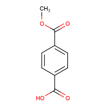 对苯二甲酸单甲酯化学结构式