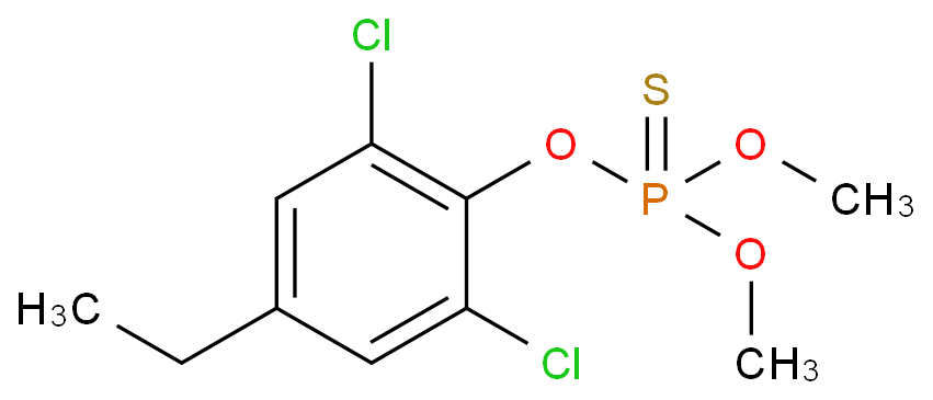 (2,6-dichloro-4-ethylphenoxy)-dimethoxy-sulfanylidenephosphorane