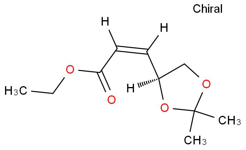 (Z)-ETHYL-4,5-O-ISOPROPYLIDENE-(S)-4,5-DIHYDROXY-2-PENTENOATE
