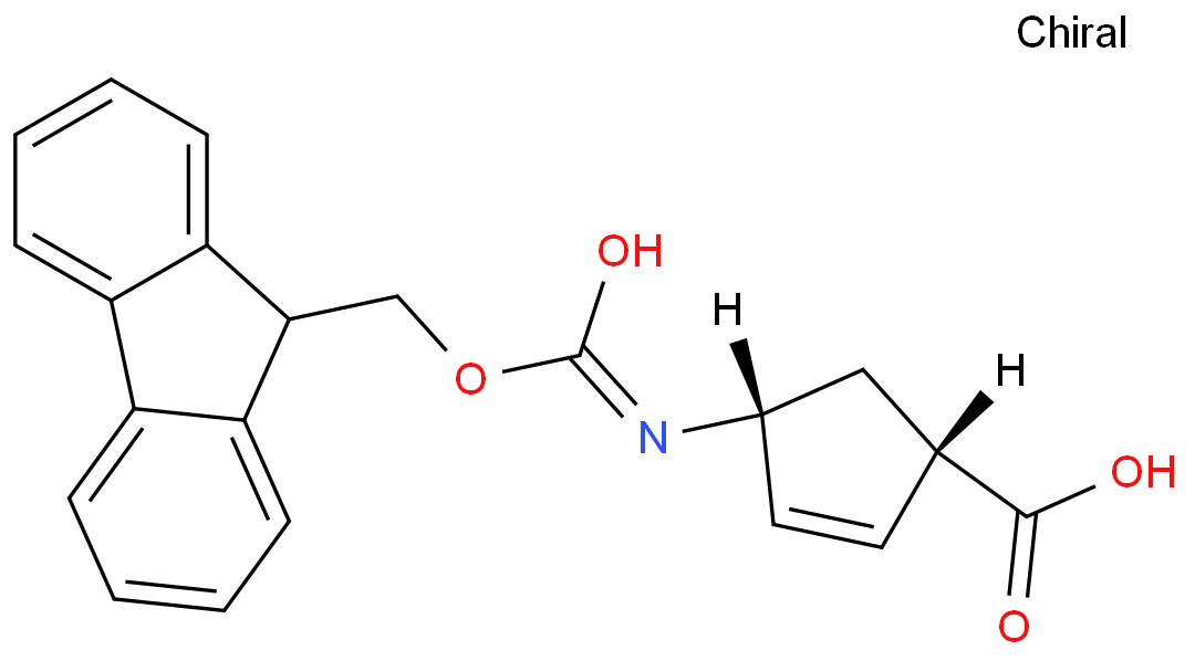(1S,4R)-4-(9H-fluoren-9-ylmethoxycarbonylamino)cyclopent-2-ene-1-carboxylic acid