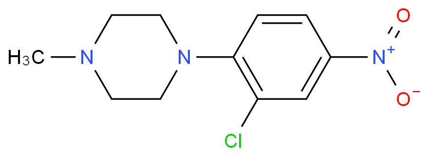 1-(2-Chloro-4-nitrophenyl)-4-methylpiperazine