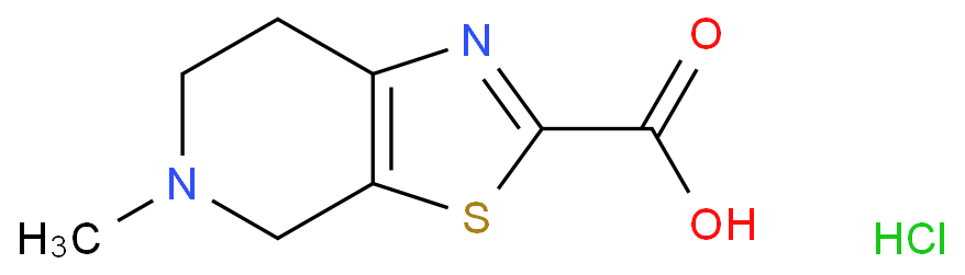 4,5,6,7-四氢-5-甲基-噻唑并[5,4-C]吡啶-2-羧酸盐酸盐