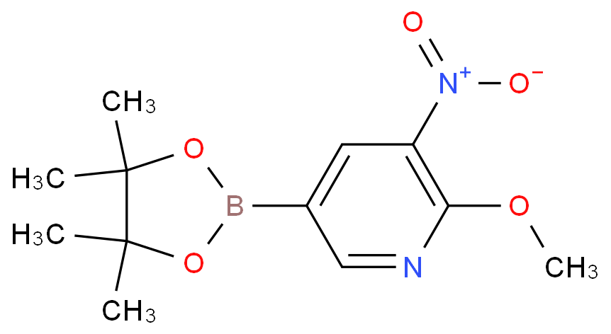 2-甲氧基-3-硝基吡啶-5-硼酸频哪醇酯 CAS号:1083168-94-8科研及生产专用 高校及研究所支持货到付款