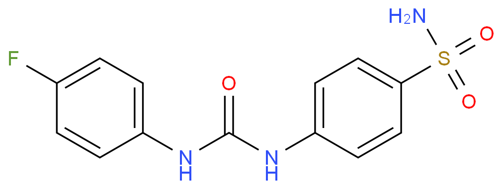 4-{[(4'-fluorophenyl)carbamoyl]amino}benzenesulfonamide